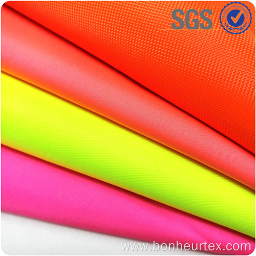 High Vis Breathable PU Coating EN343 Fabric